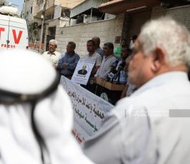 مهجة القدس وجمعية واعد تنظمان وقفة دعم واسناد للمعتقلين الإداريين في سجون الاحتلال (4)