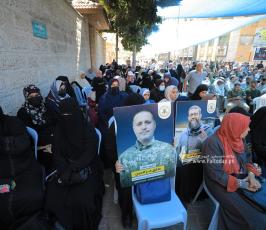 الجهاد الإسلامي تنظم مهرجان أمام مقر الصليب الأحمر في الذكرى الثانية لعملية نفق جلبوع (3)