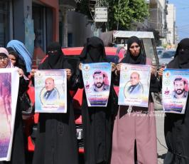 حركة الجهاد تنظم وقفة دعم وإسناد مع الأسرى المضربين عن الطعام (7)