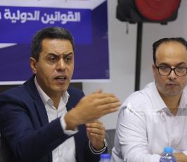 ورشة عمل بعنوان القوانين الدولية في ضوء استهداف الطواقم والمؤسسات الصحفية الفلسطينية (26)
