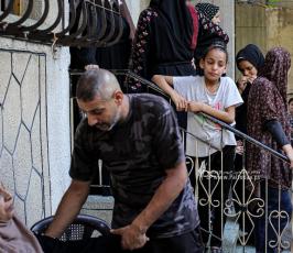  مجدي غباين الذي استشهد متأثرًا باصابته قبل اسبوعين (12)