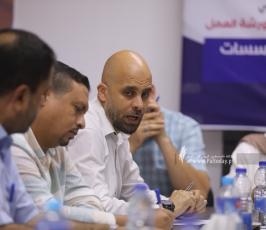 ورشة عمل بعنوان القوانين الدولية في ضوء استهداف الطواقم والمؤسسات الصحفية الفلسطينية (17)