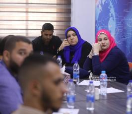 ورشة عمل بعنوان القوانين الدولية في ضوء استهداف الطواقم والمؤسسات الصحفية الفلسطينية (10)