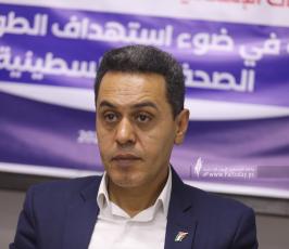 ورشة عمل بعنوان القوانين الدولية في ضوء استهداف الطواقم والمؤسسات الصحفية الفلسطينية (15)