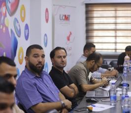 ورشة عمل بعنوان القوانين الدولية في ضوء استهداف الطواقم والمؤسسات الصحفية الفلسطينية (12)