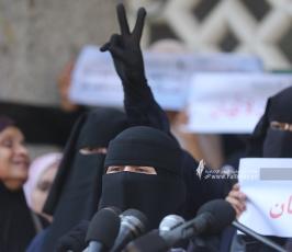 الإطار النسوي لحركـة الجهـاد الاسلامي ينظم وقفة غضب تنديداً بجريمة الاعتداء و الانتهاك التي ارتك (19)