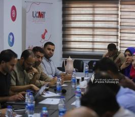 ورشة عمل بعنوان القوانين الدولية في ضوء استهداف الطواقم والمؤسسات الصحفية الفلسطينية (21)