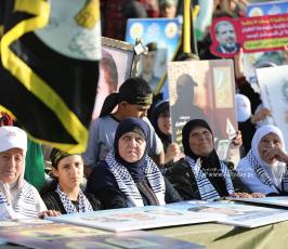 جماهير تشارك في مهرجان انطلاقة حركة الجهاد الإسلامي ال 36 (6)