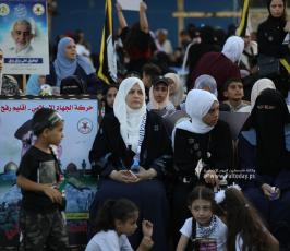 جماهير تشارك في مهرجان انطلاقة حركة الجهاد الإسلامي ال 36 (23)