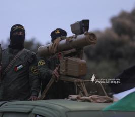  سرايا القدس تنظم مسيراً عسكرياً ضخماً تزامنا مع انطلاقة حركة الجهاد الـ 36 .. الشهداء.. بشائر النصر (63)