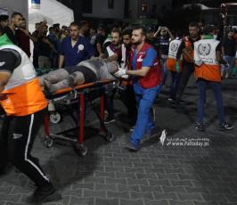 إصابات في صفوف المواطنين وأضرار كبيرة في منازلهم إثر تدمير قوات الاحتلال لمسجد الشيخ أحمد ياسين بمخيم الشاطئ (1 (8)