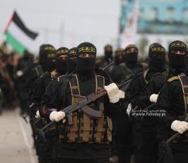 سرايا القدس تنظم مسيراً عسكرياً ضخماً تزامنا مع انطلاقة حركة الجهاد الـ 36 .. الشهداء.. بشائر النصر (28)