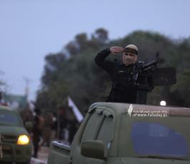  سرايا القدس تنظم مسيراً عسكرياً ضخماً تزامنا مع انطلاقة حركة الجهاد الـ 36 .. الشهداء.. بشائر النصر (69)