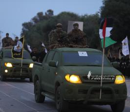  سرايا القدس تنظم مسيراً عسكرياً ضخماً تزامنا مع انطلاقة حركة الجهاد الـ 36 .. الشهداء.. بشائر النصر (66)