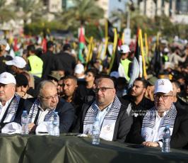 حضور فصائلى فى ذكرى الانطلاقة الجهادية (11)