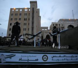  سرايا القدس تنظم مسيراً عسكرياً ضخماً تزامنا مع انطلاقة حركة الجهاد الـ 36 .. الشهداء.. بشائر النصر (100)