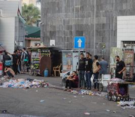 الحياة اليومية فى شوارع مدينة غزة فى ظل استمرار العدوان الصهيونى علي القطاع (3)