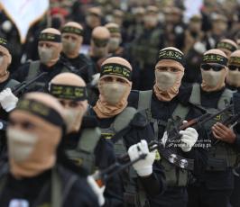  سرايا القدس تنظم مسيراً عسكرياً ضخماً تزامنا مع انطلاقة حركة الجهاد الـ 36 .. الشهداء.. بشائر النصر (36)