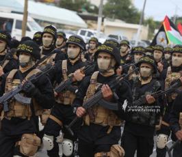  سرايا القدس تنظم مسيراً عسكرياً ضخماً تزامنا مع انطلاقة حركة الجهاد الـ 36 .. الشهداء.. بشائر النصر (38)