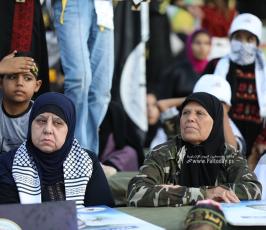 جماهير تشارك في مهرجان انطلاقة حركة الجهاد الإسلامي ال 36 (19)