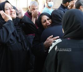  وداع حزين لجثامين مجرزة مستشفى المعمداني بغزة (10)