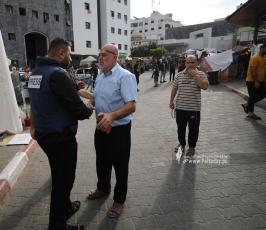 استشهاد الصحفي في قناة فلسطين اليوم محمد بعلوشة جراء قصف اسرائيلي استهدف منزله في حي الصفطاوي شمال غزة (2)