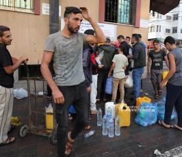 الحياة اليومية فى شوارع مدينة غزة فى ظل استمرار العدوان الصهيونى علي القطاع (1)