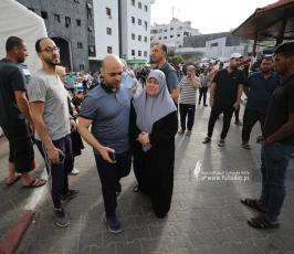 استشهاد الصحفي في قناة فلسطين اليوم محمد بعلوشة جراء قصف اسرائيلي استهدف منزله في حي الصفطاوي شمال غزة (1)