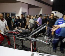 إصابات في صفوف المواطنين وأضرار كبيرة في منازلهم إثر تدمير قوات الاحتلال لمسجد الشيخ أحمد ياسين بمخيم الشاطئ (1 (6)
