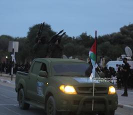  سرايا القدس تنظم مسيراً عسكرياً ضخماً تزامنا مع انطلاقة حركة الجهاد الـ 36 .. الشهداء.. بشائر النصر (65)