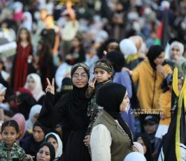 جماهير تشارك في مهرجان انطلاقة حركة الجهاد الإسلامي ال 36 (22)