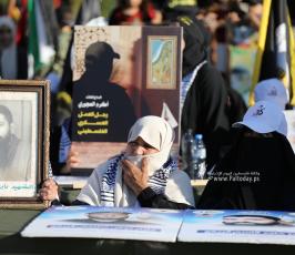 جماهير تشارك في مهرجان انطلاقة حركة الجهاد الإسلامي ال 36 (8)