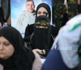 جماهير تشارك في مهرجان انطلاقة حركة الجهاد الإسلامي ال 36 (24)