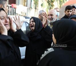  وداع حزين لجثامين مجرزة مستشفى المعمداني بغزة (12)