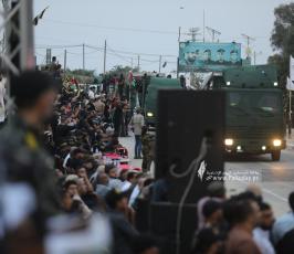  سرايا القدس تنظم مسيراً عسكرياً ضخماً تزامنا مع انطلاقة حركة الجهاد الـ 36 .. الشهداء.. بشائر النصر (44)