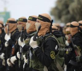  سرايا القدس تنظم مسيراً عسكرياً ضخماً تزامنا مع انطلاقة حركة الجهاد الـ 36 .. الشهداء.. بشائر النصر (41)