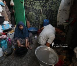 حياة النازحين مع اقتراب الحرب من عامها الأول (70)