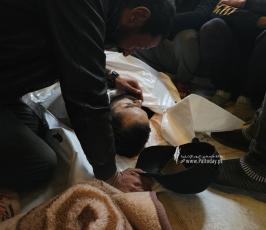 تشييع شهداء تم انتشالهم من مدينة رفح (4)