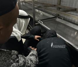 تشييع شهداء خانيونس من داخل مجمع ناصر الطبي (19)