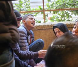 تشييع شهداء تم انتشالهم من مدينة رفح (12)