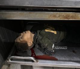 تشييع شهداء خانيونس من داخل مجمع ناصر الطبي (14)