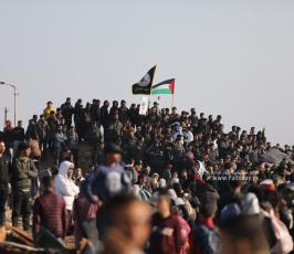 عودة النازحين لشمال القطاع عبر شارع الرشيد (22)
