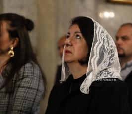 صلاة عيد الميلاد المجيد بكنسية القديس برفيريوس للطائفة المسيحية  (18)