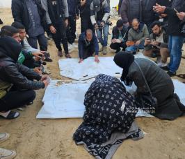 كاميرا فلسطين اليوم تتجول تنقل مشاهد المجازر بمدينة خان يونس جنوبي قطاع غزة (13)