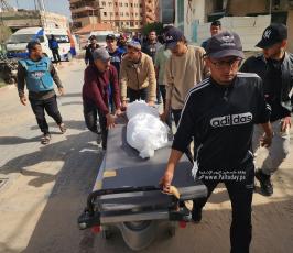 شهداء خانيونس في مستشفى ناصر (7)
