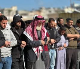 وداع عائلة الفرا في خانيونس (2)