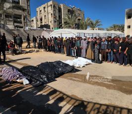وداع ١٢ شهيد ارتقوا في القصف على خان يونس (11)