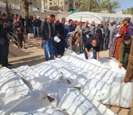 شهداء خانيونس في مستشفى ناصر (6)