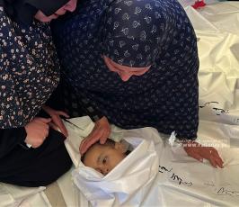 تشييع ١٠ شهداء في مدينة خان يونس ارتقوا في قصف الليلة (11)