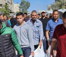 تشييع شهداء مجزرة عائلة القدرة بخانيونس (1)